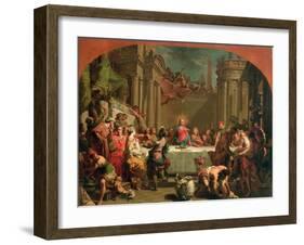 Marriage Feast at Cana, 1766-Gaetano Gandolfi-Framed Giclee Print