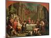 Marriage Feast at Cana, 1766-Gaetano Gandolfi-Mounted Giclee Print