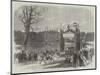 Marriage Festivities at Quiddenham Park, Norfolk, the Seat of the Earl of Albemarle-null-Mounted Giclee Print