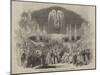Marriage Fete of the Queen of Spain in the Royal Gardens of Aranjuez-null-Mounted Giclee Print