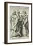 Marriage for Money, Plate 2 of The Marriage Trilogy, c.1594-Jan Saenredam-Framed Giclee Print