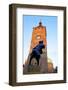 Marriage Fountain in Front of the White Tower, Nuremberg, Bavaria, Germany, Europe-Neil Farrin-Framed Photographic Print