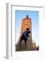 Marriage Fountain in Front of the White Tower, Nuremberg, Bavaria, Germany, Europe-Neil Farrin-Framed Photographic Print