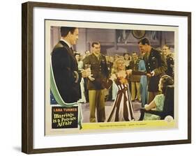 Marriage is a Private Affair, 1944-null-Framed Art Print