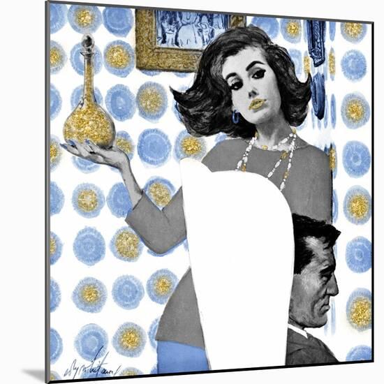 Marriage is Not for Me - blue treatment-The Saturday Evening Post-Mounted Giclee Print