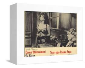 Marriage - Italian Style, 1965-null-Framed Stretched Canvas