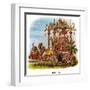 Marriage - Mardi Gras Parade Float Design-null-Framed Art Print