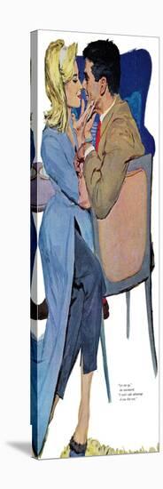 Marriage Mood - Saturday Evening Post "Leading Ladies", March 5, 1960 pg.25-Lynn Buckham-Stretched Canvas