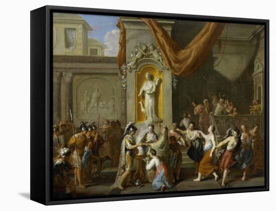 Marriage of Alexander the Great-Gerard Hoet-Framed Stretched Canvas