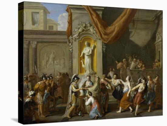 Marriage of Alexander the Great-Gerard Hoet-Stretched Canvas