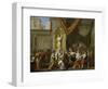 Marriage of Alexander the Great-Gerard Hoet-Framed Art Print