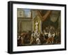 Marriage of Alexander the Great-Gerard Hoet-Framed Art Print