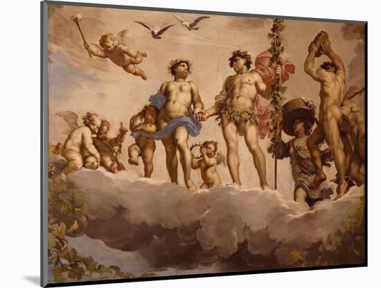 Marriage of Bacchus and Ariadne-Jean Boulanger-Mounted Giclee Print
