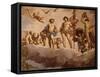 Marriage of Bacchus and Ariadne-Jean Boulanger-Framed Stretched Canvas