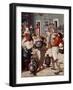 Marriage of Cana, by Michael Damaskenos-null-Framed Giclee Print