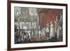 Marriage of Emperor Pedro I Toprincess Amelie de Leuchtenberg-Jean Baptiste Debret-Framed Giclee Print