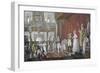 Marriage of Emperor Pedro I Toprincess Amelie de Leuchtenberg-Jean Baptiste Debret-Framed Giclee Print