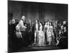 Marriage of George Washington and Martha Curtis-null-Mounted Giclee Print