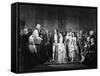 Marriage of George Washington and Martha Curtis-null-Framed Stretched Canvas