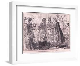 Marriage of Henry I and Matilda Ad 1102-Charles Ricketts-Framed Giclee Print