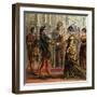 Marriage of Henry V, 1420-null-Framed Giclee Print