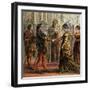 Marriage of Henry V, 1420-null-Framed Giclee Print