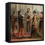 Marriage of Henry V, 1420-null-Framed Stretched Canvas