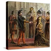 Marriage of Henry V, 1420-null-Stretched Canvas