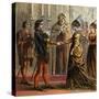 Marriage of Henry V, 1420-null-Stretched Canvas