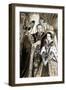 Marriage of Henry VIII and Anne Boleyn-C.l. Doughty-Framed Giclee Print