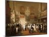 Marriage of Leopold I of the Belgians and Princess Louise of Orléans at the Château De Compiègne-Joseph-Désiré Court-Mounted Giclee Print