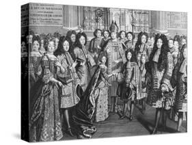 Marriage of Louis De France (1682-1712)-null-Stretched Canvas
