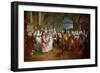 Marriage of Louis of France, Duke of Burgundy, and Marie Adelaide of Savoy, 7 December 1697-Antoine Dieu-Framed Giclee Print