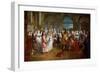 Marriage of Louis of France, Duke of Burgundy, and Marie Adelaide of Savoy, 7 December 1697-Antoine Dieu-Framed Giclee Print