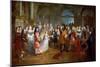 Marriage of Louis of France, Duke of Burgundy, and Marie Adelaide of Savoy, 7 December 1697-Antoine Dieu-Mounted Giclee Print