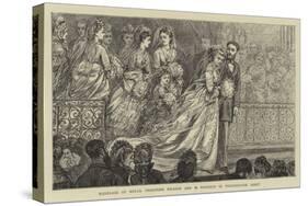 Marriage of Mademoiselle Christine Nilsson and M Rouzaud in Westminster Abbey-null-Stretched Canvas