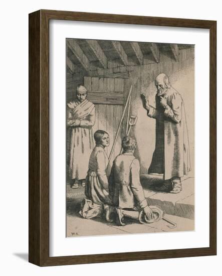 'Marriage of Mercy and Matthew', c1916-William Strang-Framed Giclee Print