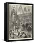Marriage of Mr H M Stanley and Miss Dorothy Tennant in Westminster Abbey, 12 July-null-Framed Stretched Canvas