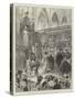 Marriage of Mr H M Stanley and Miss Dorothy Tennant in Westminster Abbey, 12 July-null-Stretched Canvas