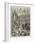 Marriage of Mr H M Stanley and Miss Dorothy Tennant in Westminster Abbey, 12 July-null-Framed Giclee Print