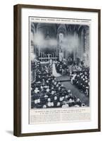 Marriage of Prince Olaf of Norway and Princess Martha of Sweden-null-Framed Art Print