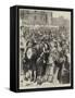 Marriage of Princess Louise, the Castle Hill, Windsor-Frederick Barnard-Framed Stretched Canvas