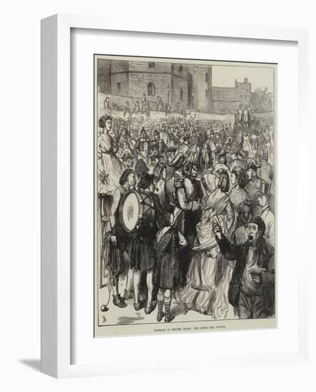 Marriage of Princess Louise, the Castle Hill, Windsor-Frederick Barnard-Framed Giclee Print