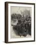 Marriage of Princess Louise, Throwing the Slipper at the Bride and Bridegroom-null-Framed Giclee Print
