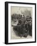 Marriage of Princess Louise, Throwing the Slipper at the Bride and Bridegroom-null-Framed Giclee Print