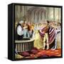 Marriage of Queen Victoria, 1840-null-Framed Stretched Canvas