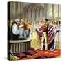 Marriage of Queen Victoria, 1840-null-Stretched Canvas