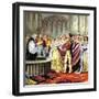 Marriage of Queen Victoria, 1840-null-Framed Giclee Print