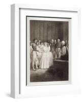 Marriage of Queen Victoria and Prince Albert, St James's Palace, Westminster, London, 1840-George Hayter-Framed Giclee Print