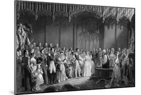 Marriage of Queen Victoria-Sir George Hayter-Mounted Giclee Print